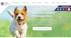 Desktop Screenshot of mobleyveterinaryclinic.com